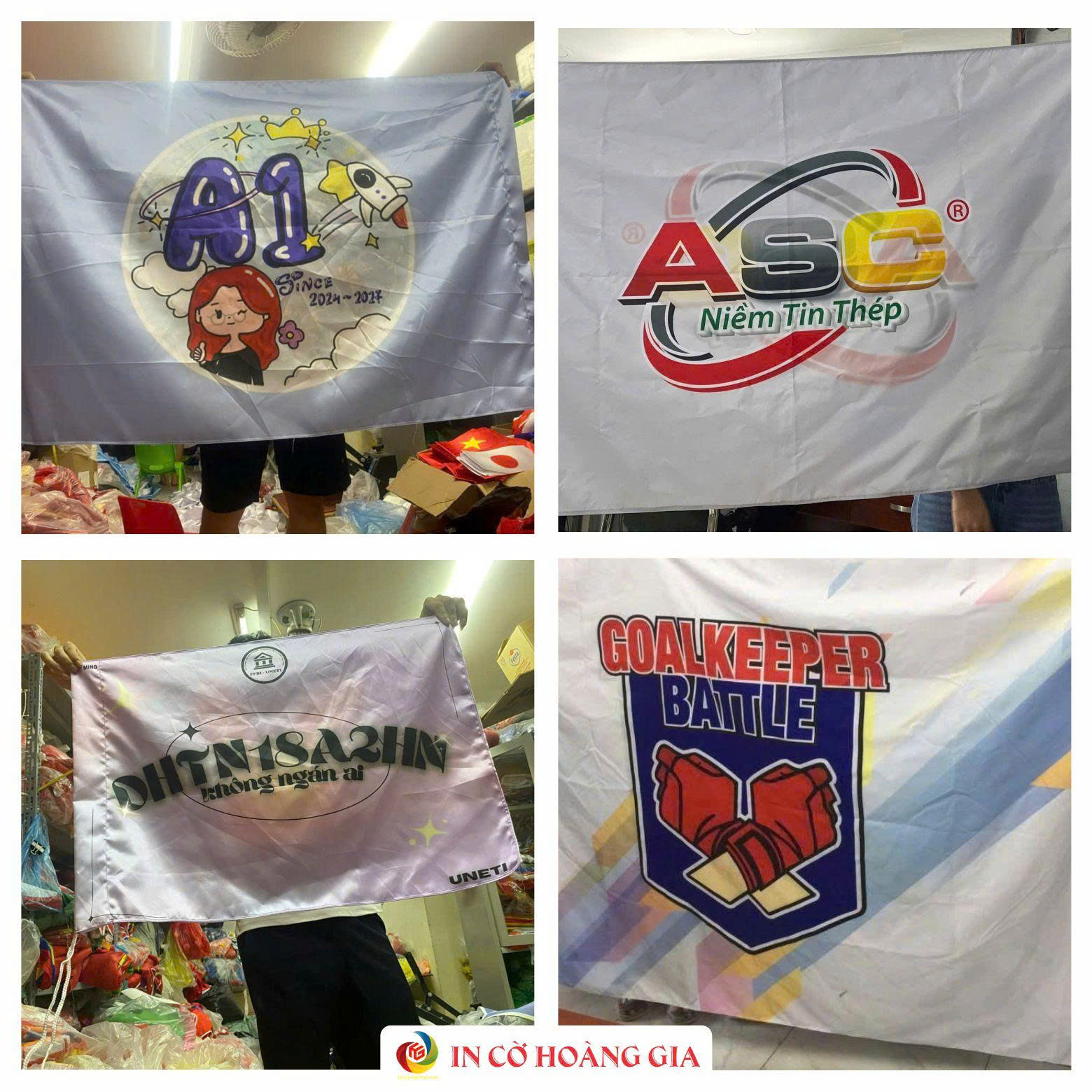 In cờ vải Hà Nội