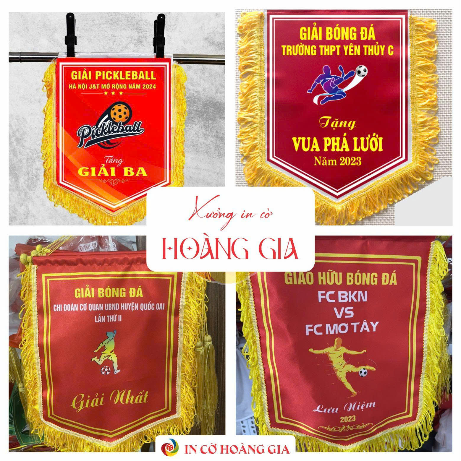 Đặt cờ lưu niệm